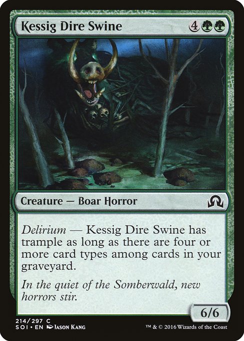 Kessig Dire Swine [Foil]
