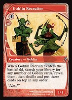 Goblin Recruiter [Future Sight]