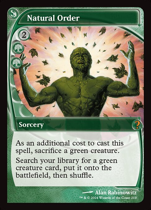 Natural Order [Future Sight]