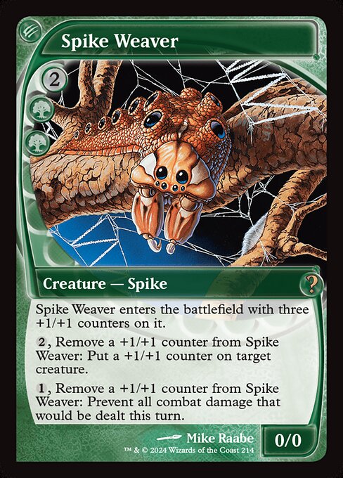 Spike Weaver [Future Sight Foil]