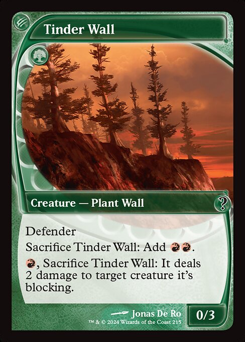 Tinder Wall [Future Sight]