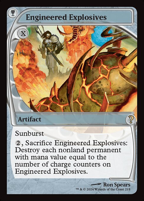 Engineered Explosives [Future Sight]