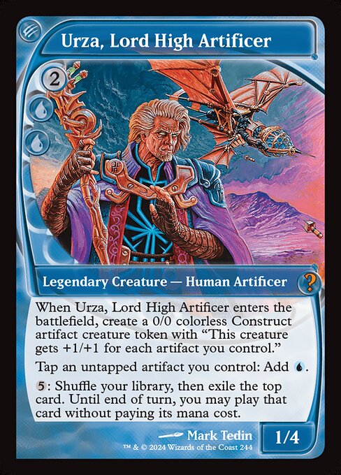 Urza, Lord High Artificer [Future Sight Foil]
