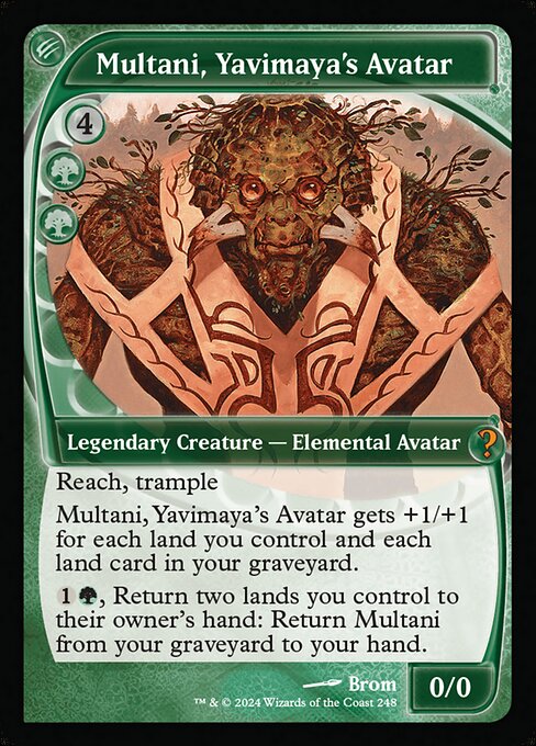 Multani, Yavimaya's Avatar [Future Sight Foil]
