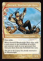 Gerrard, Weatherlight Hero [Future Sight Foil]