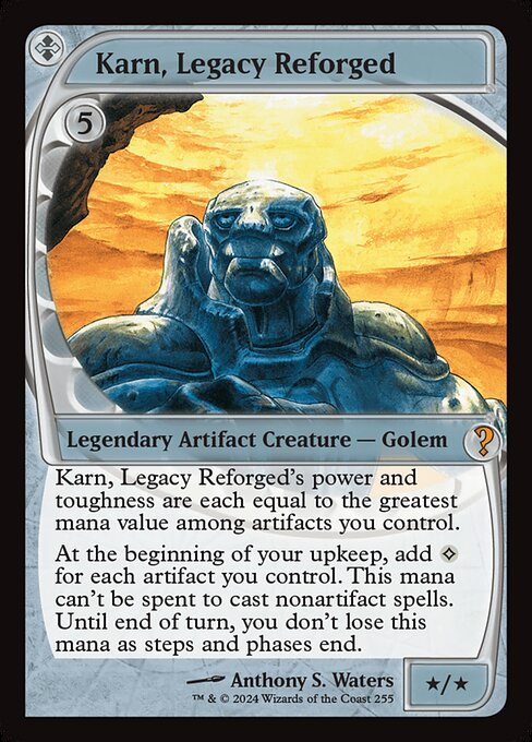 Karn, Legacy Reforged [Future Sight Foil]