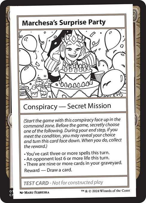 Marchesa's Surprise Party [Playtest]