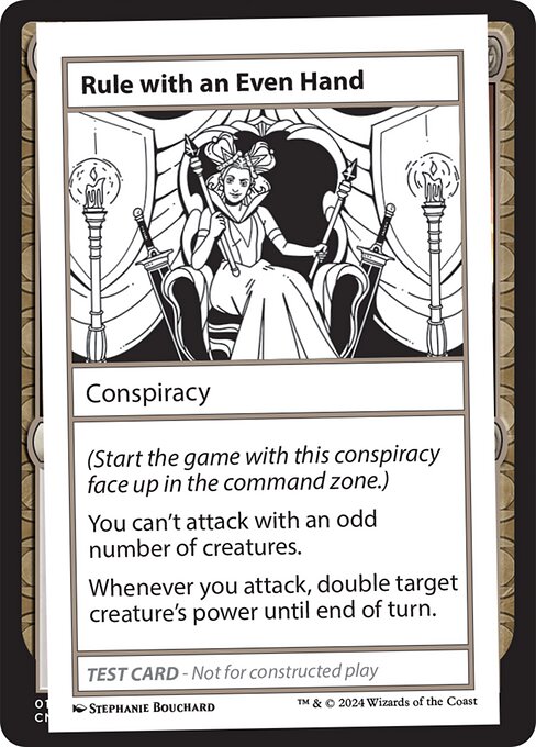 Rule with an Even Hand [Playtest]
