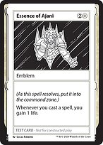 Essence of Ajani [Playtest]