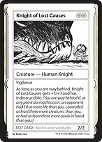 Knight of Lost Causes [Playtest]