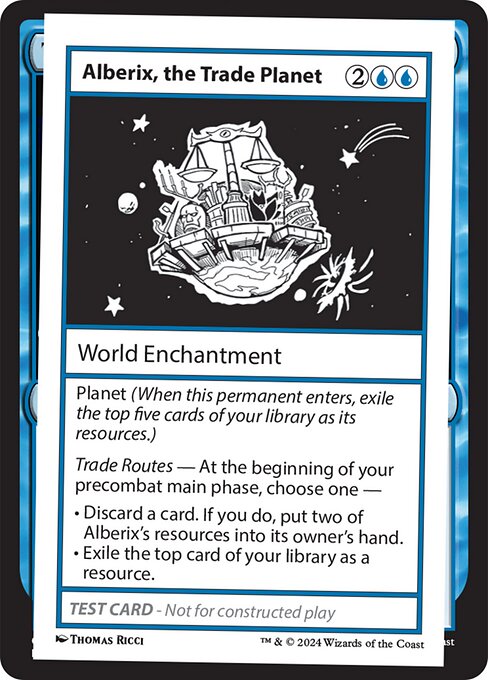 Alberix, the Trade Planet [Playtest]