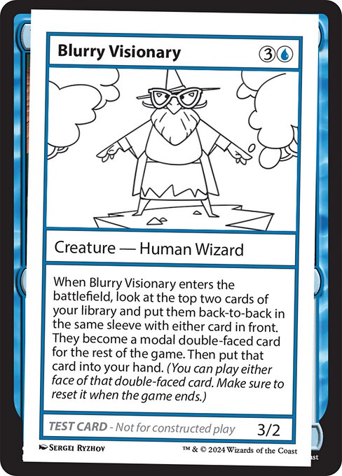 Blurry Visionary [Playtest]