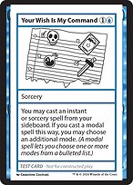 Your Wish Is My Command [Playtest]