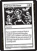 Call from the Grave [Playtest]