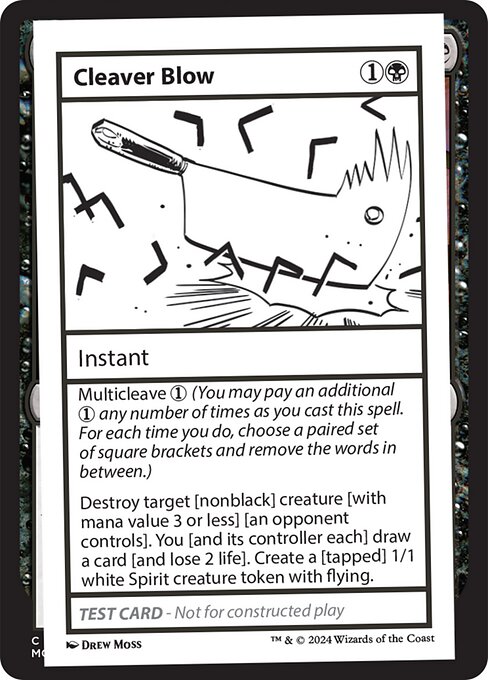 Cleaver Blow [Playtest]