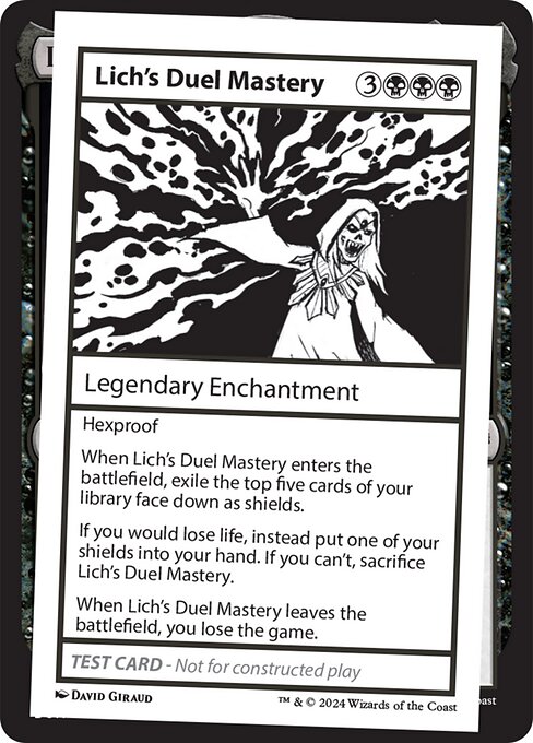 Lich's Duel Mastery [Playtest]