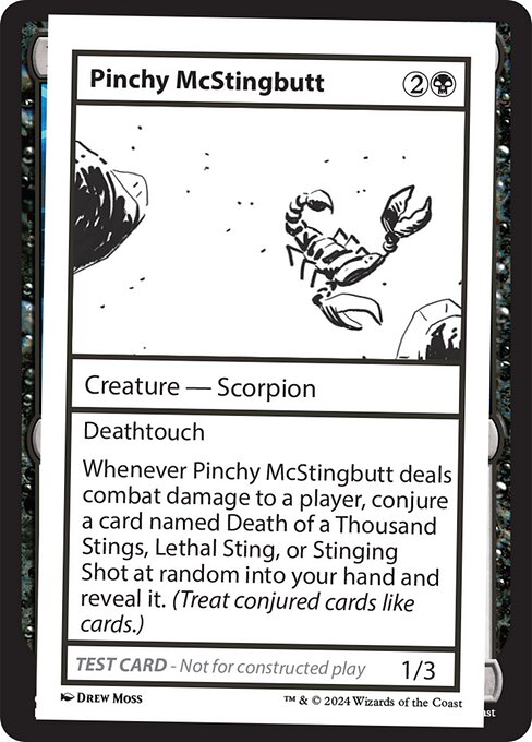 Pinchy McStingbutt [Playtest]