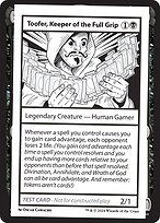 Toofer, Keeper of the Full Grip [Playtest]
