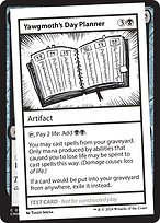 Yawgmoth's Day Planner [Playtest]
