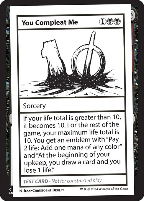 You Compleat Me [Playtest]