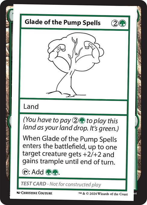Glade of the Pump Spells [Playtest]