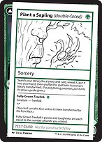 Plant a Sapling // Fully-Grown Treefolk [Playtest]
