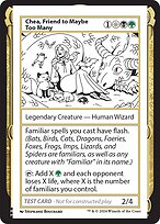 Chea, Friend to Maybe Too Many [Playtest]