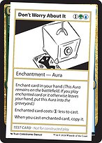 Don't Worry About It [Playtest]