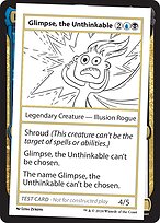 Glimpse, the Unthinkable [Playtest]