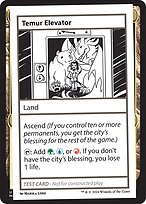 Temur Elevator [Playtest]