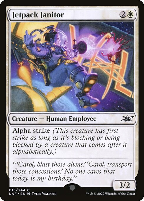 Jetpack Janitor [Foil]