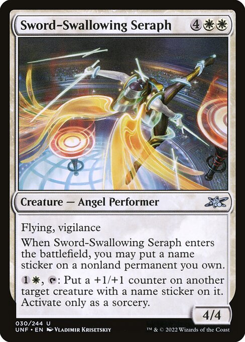Sword-Swallowing Seraph [Foil]