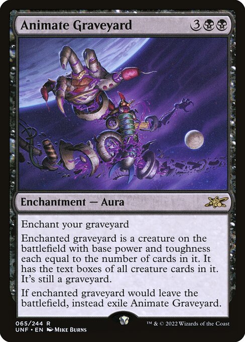 Animate Graveyard [Foil]