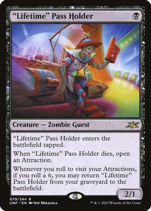 "Lifetime" Pass Holder [Foil]