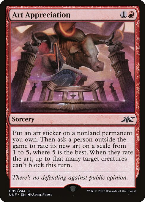 Art Appreciation [Foil]