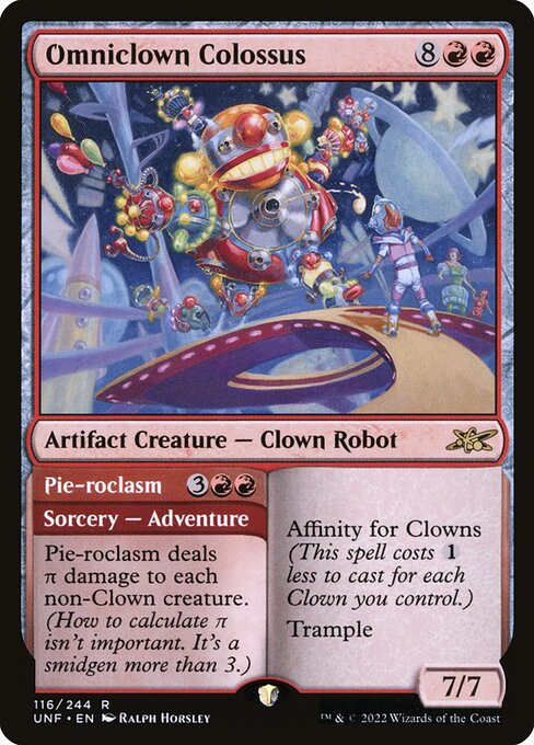 Omniclown Colossus // Pie-roclasm [Foil]