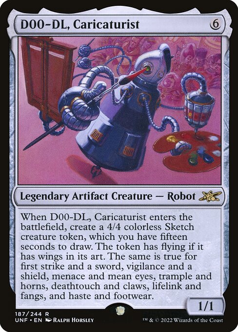 D00-DL, Caricaturist [Foil]