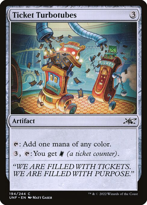 Ticket Turbotubes [Foil]