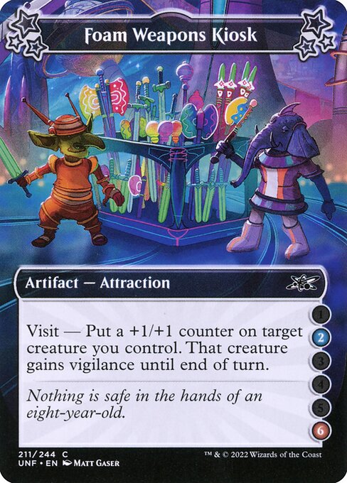 Foam Weapons Kiosk [Foil]