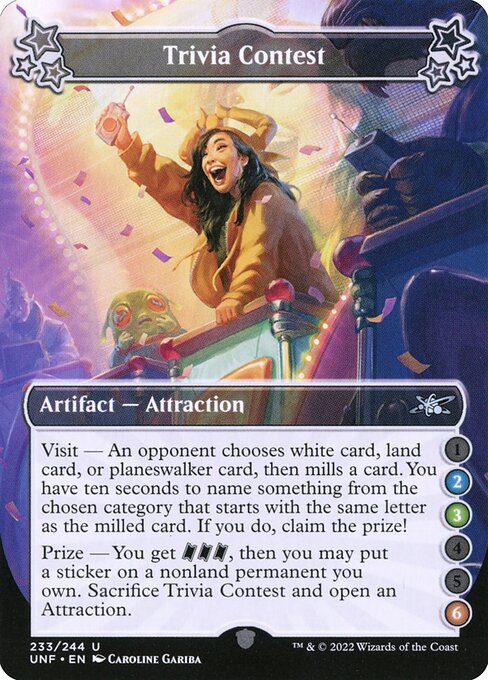 Trivia Contest [Foil]