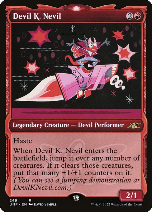 Devil K. Nevil [Showcase Foil]