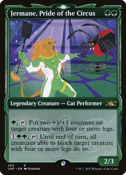 Jermane, Pride of the Circus [Showcase Foil]