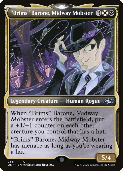 "Brims" Barone, Midway Mobster [Showcase Foil]