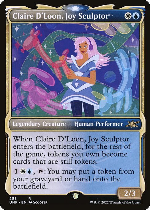 Claire D'Loon, Joy Sculptor [Showcase Foil]