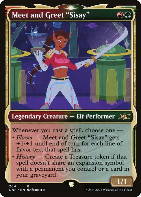Meet and Greet "Sisay" [Showcase Foil]