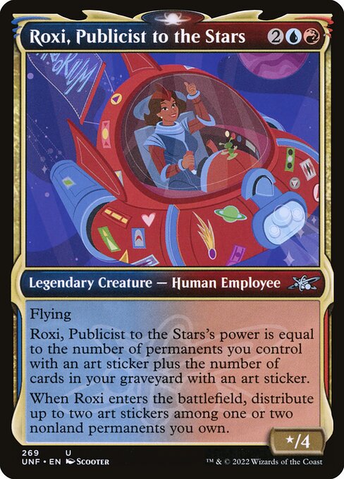 Roxi, Publicist to the Stars [Showcase Foil]