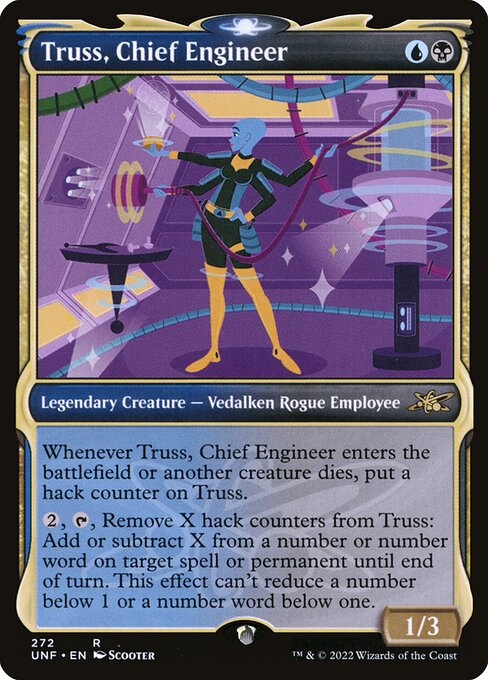 Truss, Chief Engineer [Showcase Foil]