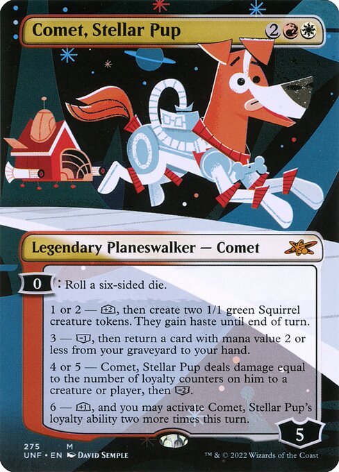 Comet, Stellar Pup [Borderless]
