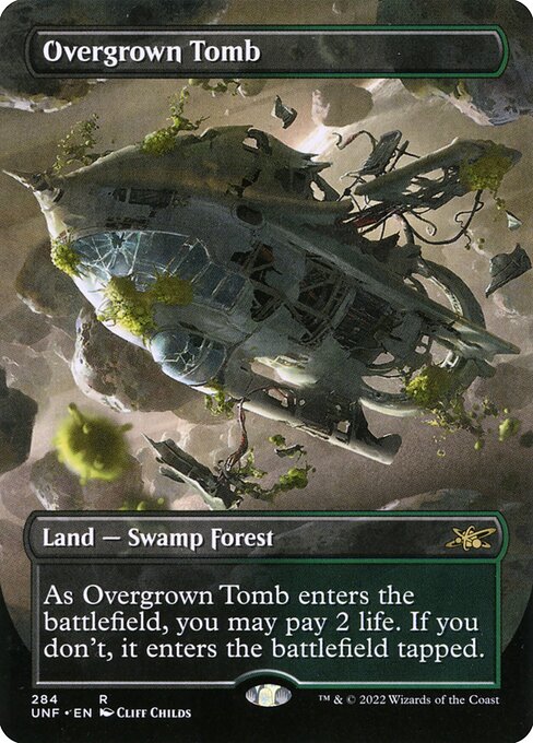 Overgrown Tomb [Borderless Foil]