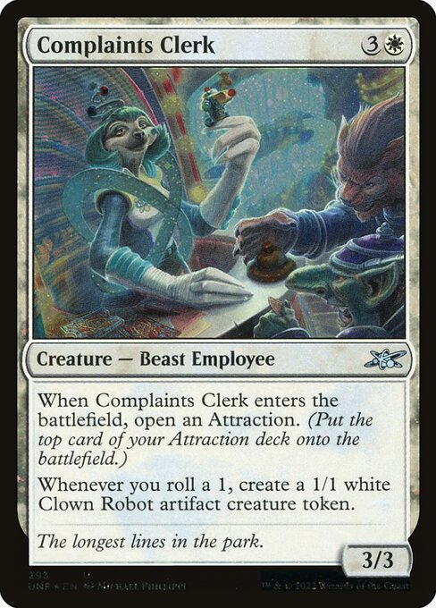 Complaints Clerk [Galaxy Foil]